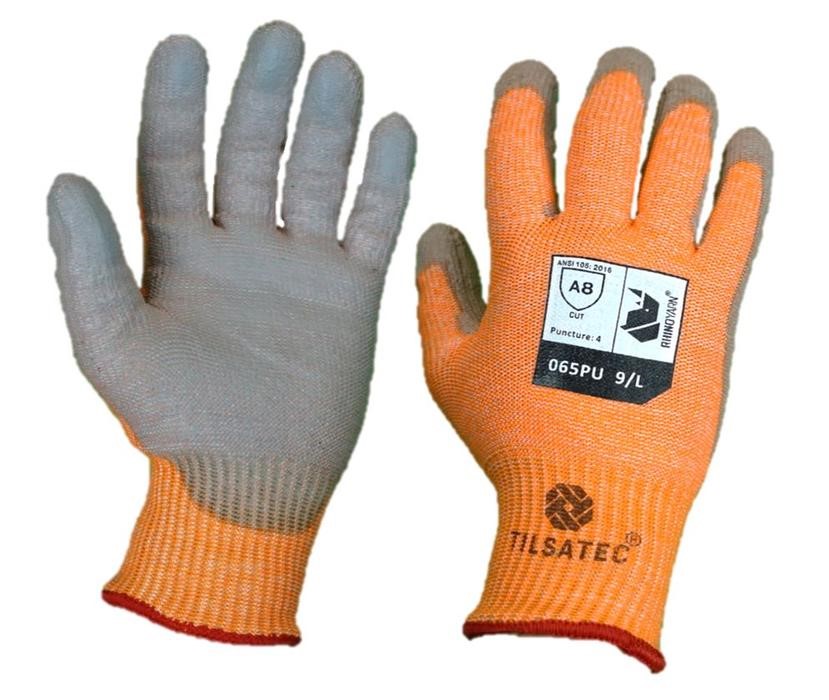 Tilsatec Hi-Viz A8 Cut Level Glove - Spill Control